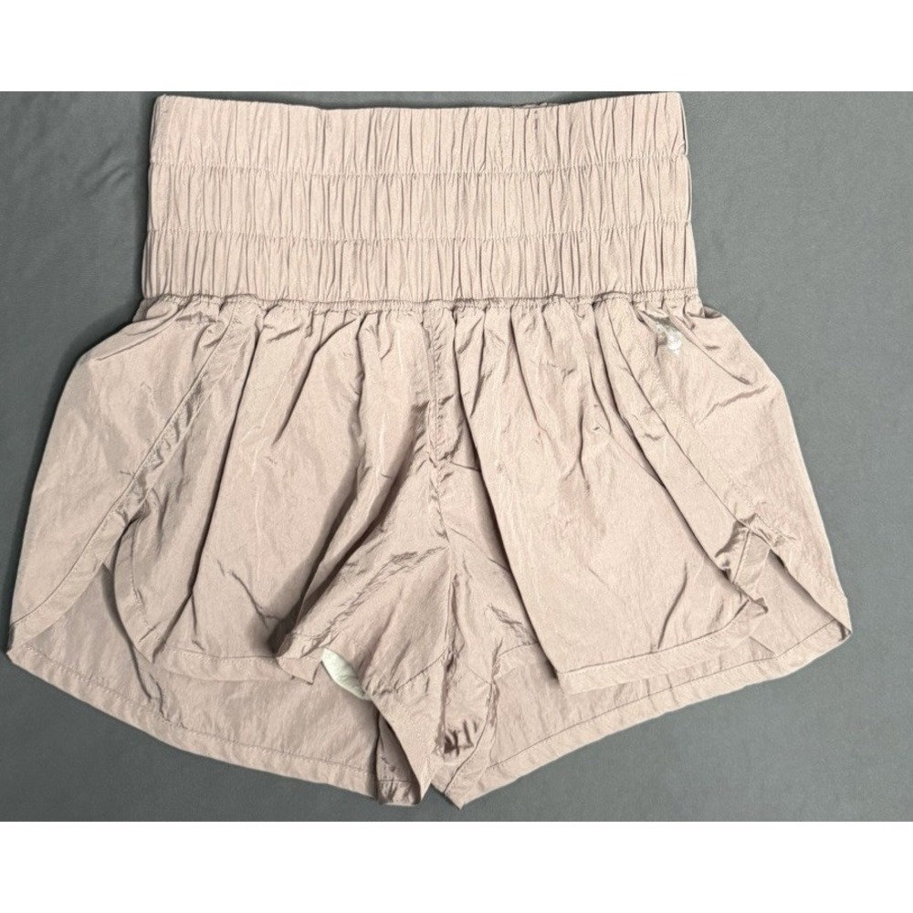 Free People FP Movement Shorts‎ Womens XS Pink The Way Home High Waist Boho